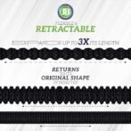 J&amp;B XpandaHose 150ft Expandable Garden Hose – Ultra-Strong 3750D, 4-Layer Latex Core, Brass 3/4″ Connectors, 10-Pattern Nozzle &amp; Storage Bag – Lightweight, Kink-Reducing, Leak-Resistant - Image 5