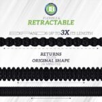 J&amp;B XpandaHose 150ft Expandable Garden Hose – Ultra-Strong 3750D, 4-Layer Latex Core, Brass 3/4″ Connectors, 10-Pattern Nozzle &amp; Storage Bag – Lightweight, Kink-Reducing, Leak-Resistant - Image 5