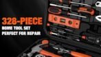 328-Piece Tool Set – Tool Kit Toolbox Storage Case with Drawer, General Household Hand Tool Kit Perfect for Home &amp; DIY Repairs - Image 2