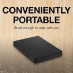 Seagate Portable 2TB External Hard Drive HDD — USB 3.0 for PC, Mac, PlayStation, &amp; Xbox -1-Year Rescue Service (STGX2000400) - Image 2