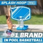 GoSports Splash Hoop Swimming Pool Basketball Game, Includes Poolside Water Basketball Hoop, 2 Balls and Pump – Choose Your Style - Image 5