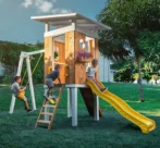 Avenlur Forest Modern Backyard Outdoor Swing Set