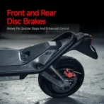 Segway SuperScooter GT3, 31 MPH w/ 45-Mile Long Range, 2400W Peak Motor, Dual Hydraulic Suspension, Self-Sealing Tires, Flash Charging Electrics Scooters for Adults, UL 2272/2271 Certified, Gen3 - Image 6