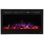 Touchstone Sideline 36-inch Electric Fireplaces.