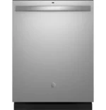 GE – 24″ Top Control Built-In Hybrid Tub Dishwashers with Dry Boost – Stainless Steels