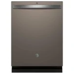 GE 24 in. Top Control Flush-Mount Dishwashers with 45 dBa Sound Level, 3rd-Rack &amp; Dry Boost – Fingerprint Resistant Stainlesss