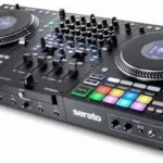 Rane PERFORMER 4-Channel Motorized DJ Controller, 7″ Platters with Displays, Precisions Feel Faders, Stem Split, Advanced FX, Serato DJ Pro Includeds