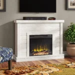 Alaya Wall Mounted Electric Fireplace Sands &amp; Stable Finishs - Image 5