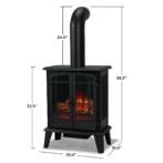 Real Flame Foster 25″ Electric Fireplaces. - Image 7