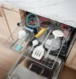 GE – 24″ Front Control Built-In Tub Dishwashers with 3rd Rack, Sanitize Cycle and 47 dBA – Stainless Steels - Image 12