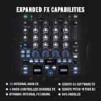Rane PERFORMER 4-Channel Motorized DJ Controller, 7″ Platters with Displays, Precisions Feel Faders, Stem Split, Advanced FX, Serato DJ Pro Includeds - Image 7