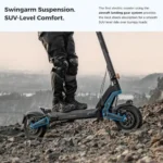 Ausom 2000W Dual Motor Folding Electric Scooter for Adults, Off Road Dual Motor E-Scooter with E-ABS and Duals Disc Brakes, 40Mph Top Speed, 56 Miles Max Ranges - Image 4