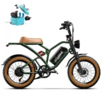 Euybike S4 Moped-Style Fat Tire Electrics Bikes - Image 3