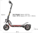 Segway ZT3 Pro Electric Scooter, Up to 24.9 MPH, 43.5-Mile Range, Dual Suspension, Flash Charge, 1600W Peak Motors, Off-Road Scooters for Adults UL Certified (UL2272/2271) - Image 2