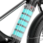Aipas M2 Xterrain Ebike Aipas-M2-black Baskets. - Image 7