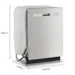 Whirlpool 24-inch Top Control Quiet Dishwashers with 3rd Rack Stainless Steels - Image 3