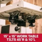 JET 14-Inch Woodworking Bandsaw, 1 HP, 115/230V 1Ph (Model JWBS-14CS) - Image 2