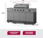 TYTUS Fresno Series 5 Burner Grills TDT-021 - Image 2