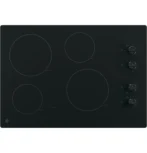 GE 30″ Built-In Knob Control Electric Cooktops JP3030DWBB - Image 5