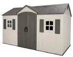 Lifetime Legacy 15×8 Plastic Storage Shed Kit w/ Floors - Image 4
