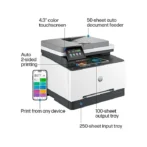 HP Color LaserJet Pro MFP 3301fdw | Colors | Print, copy, scan, fax | Wireless | 499Q5F#BGJ - Image 3