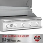 Bull Outlaw 30 inch 4 Burner Built in Natural Gas Grill - Image 2