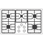 GE 36″ Built-In Gas Cooktops JGP3036SLSS - Image 3