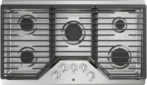 GE 36-Inch Built-in Gas Cooktops JGP5036SLSS