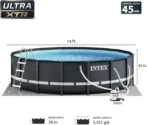 Intex Ultra XTR 14 ft. Round 42 in. Deep Soft Sided Above Ground Swimming Pools - Image 3