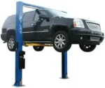 ATLAS Automotive Equipment 9OHSC-SS 2-Post Vehicle Overhead Lift, 11’9” Minimum Ceiling Height, 9,000lb Capacity, Clear Floor, 11’10” Height, 3-Stages Front and 2-Stage Rear Arms, for DIY/Hobbyists - Image 4