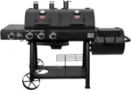Char-Griller Texas Trio 3-Burner Dual Fuel Grills with Smoker - Image 4