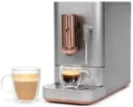Café Affetto Automatic Espresso Machine + Milk Frother | Built-In &amp; Adjustable Espresso Bean Grinders | One-Touch Brew in 90 Seconds | Steel Silver, 1.2 Liter, (C7CEBBS2RS3) - Image 7