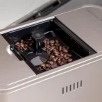 Café Affetto Automatic Espresso Machine + Milk Frother | Built-In &amp; Adjustable Espresso Bean Grinders | One-Touch Brew in 90 Seconds | Steel Silver, 1.2 Liter, (C7CEBBS2RS3) - Image 3