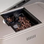 Café Affetto Automatic Espresso Machine + Milk Frother | Built-In &amp; Adjustable Espresso Bean Grinders | One-Touch Brew in 90 Seconds | Steel Silver, 1.2 Liter, (C7CEBBS2RS3) - Image 3
