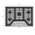 KitchenAid 30″ 5-Burner Gas Cooktops KCGS350ESS - Image 2