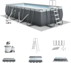 Intex Ultra XTR Rectangular Swimming Pool Set with Pumps