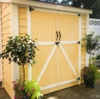 Outdoor Living Today SpaceSaver 8×4 with Double Doors - Image 3