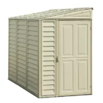 DuraMax Building Products 4-ft x 8-ft Sidemate Off-white Lean-to Vinyl Storage Sheds - Image 4