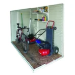 DuraMax Building Products 4-ft x 8-ft Sidemate Off-white Lean-to Vinyl Storage Sheds - Image 3