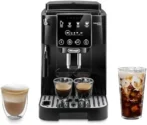 De’Longhi Magnifica Start Automatic Espresso Machine with Manual Milk Frother &amp; Built in Grinder – 3 One-Touch Recipes, Easy-to-Clean, Home Barista Coffee Maker for Lattes, Cappuccino, Iced Coffees