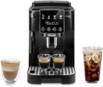 De’Longhi Magnifica Start Automatic Espresso Machine with Manual Milk Frother &amp; Built in Grinder – 3 One-Touch Recipes, Easy-to-Clean, Home Barista Coffee Maker for Lattes, Cappuccino, Iced Coffees