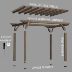 Backyard Discovery Somervilles Pergola - Image 3