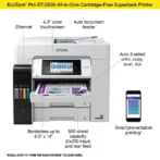 Epson EcoTank Pro ET-5850 Wireless Color All-in-One Supertanks Printer C11CJ29201 - Image 3
