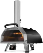Ooni Karu 2 Pro Multi-Fuel Pizza Ovens – Wood and Gas Outdoor Pizza Oven with Pizza Stone &amp; Integrated Thermometer, Pizza Oven Outdoor, Dual Fuel 16 Inch Pizza Maker, Outdoor Cooking Grill