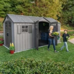 Lifetime 15 Ft X 8 Ft Outdoor Storage Sheds – 60318 - Image 2